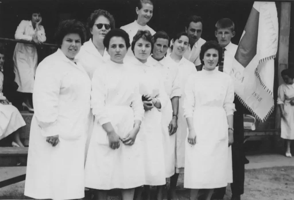 Convegno regionale samaritani Biasca a Bellinzona 1959