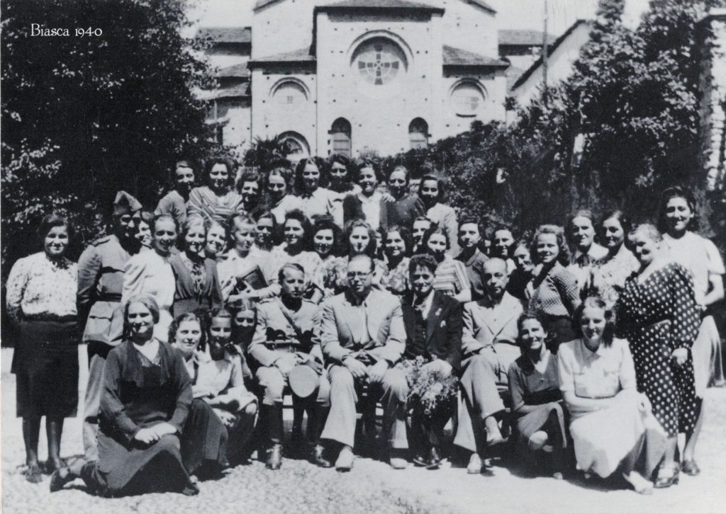foto dei samaritani di Biasca nel 1940