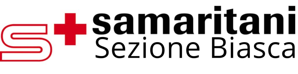 logo sezione samaritani di Biasca Ticino STPB e picchetti medico sanitari